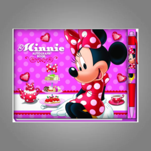 Disney Minnie Mouse Deluxe Autograph Book